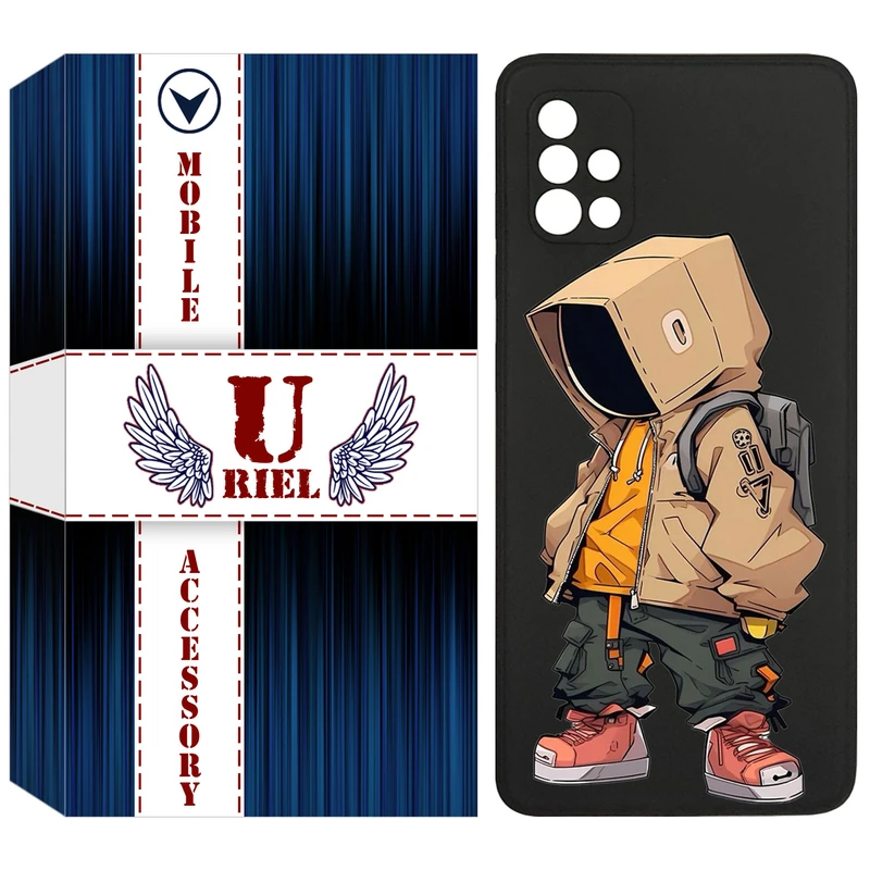 کاور یوریل قاب مدل KSH کد 39 طرح پسر مناسب برای گوشی موبایل سامسونگ Galaxy A51