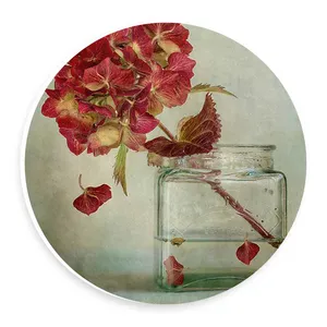 دیوارکوب طرح گلدان شیشه ای و گل مدل wtb489