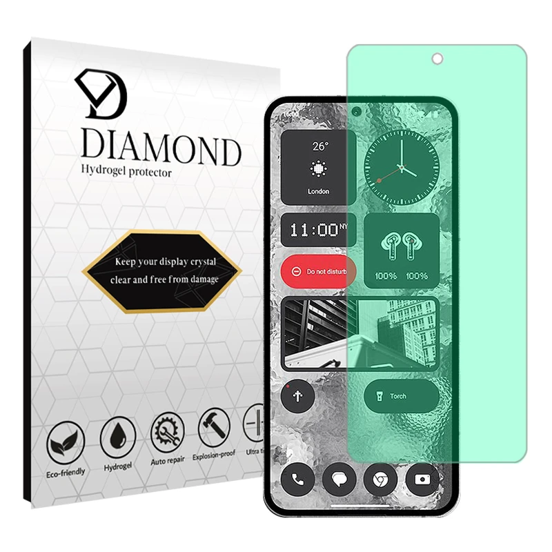 محافظ صفحه نمایش گرین لایت دیاموند مدل Tough مناسب برای گوشی موبایل ناتینگ Phone 2