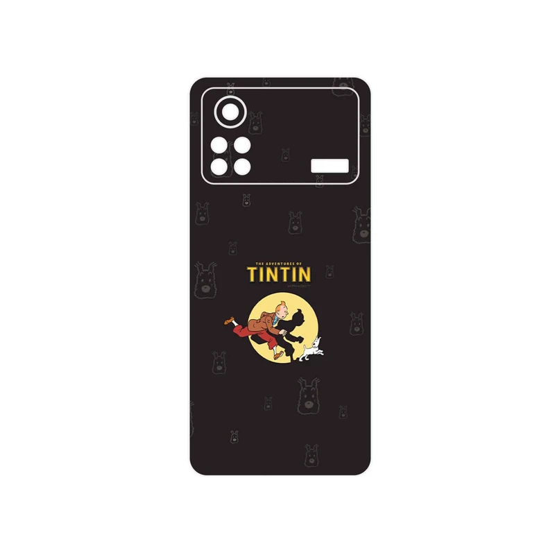 برچسب پوششی ماهوت مدل Tintin مناسب برای گوشی موبایل شیائومی Poco X4 Pro 5G