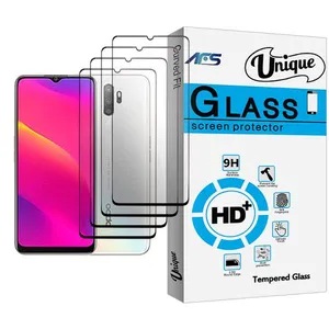 AFS Unique Glass MIX004 Screen Protector For Oppo A5 (2020) Pack Of 4