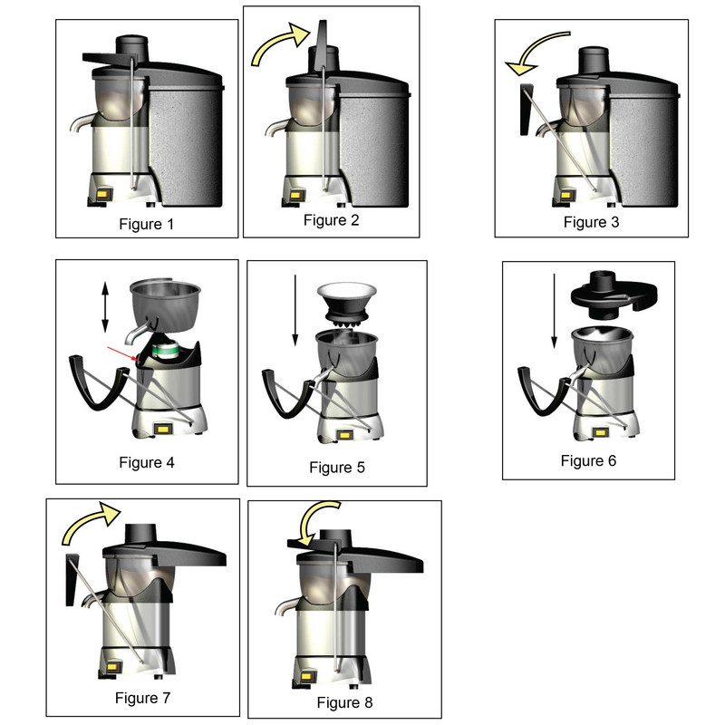 آبمیوه گیری سانتوس مدل 50