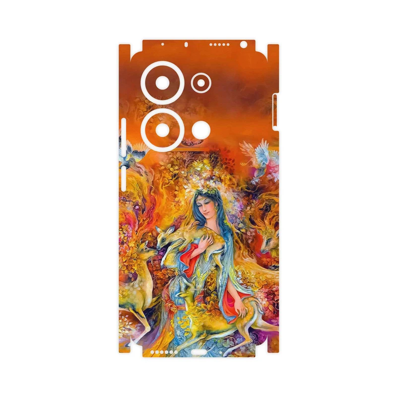برچسب پوششی ماهوت مدل Persian miniature 2-FullSkin مناسب برای گوشی موبایل شیائومی Poco M6 Pro 4G
