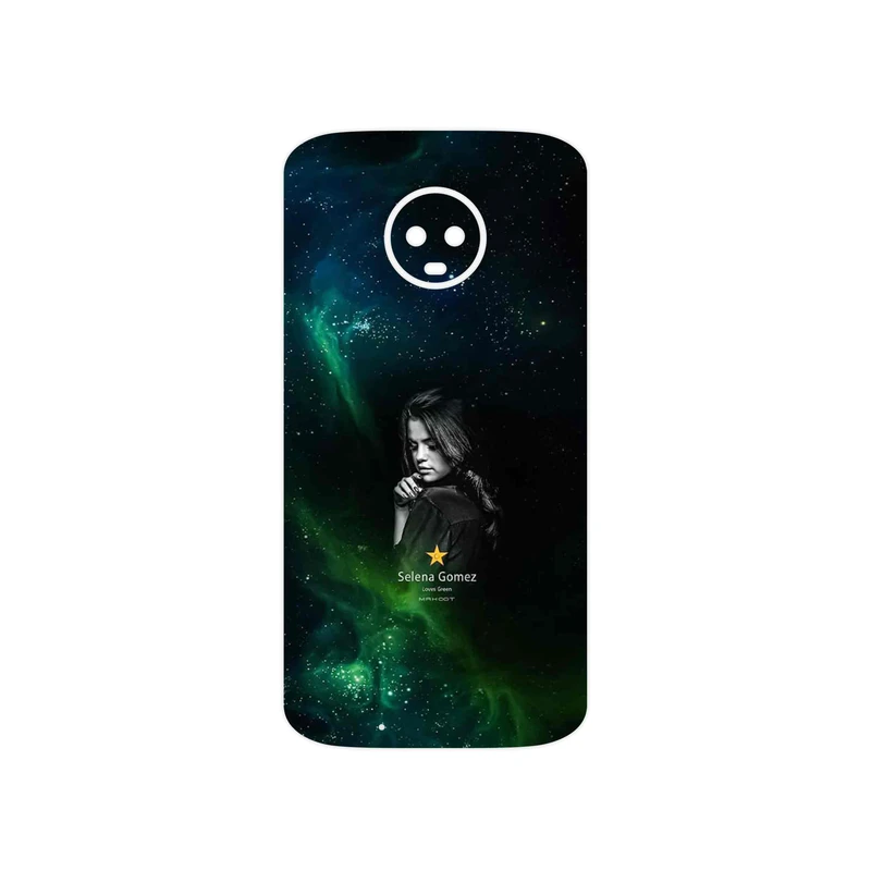 برچسب پوششی ماهوت مدل Selena Gomez مناسب برای گوشی موبایل موتورولا Moto G6