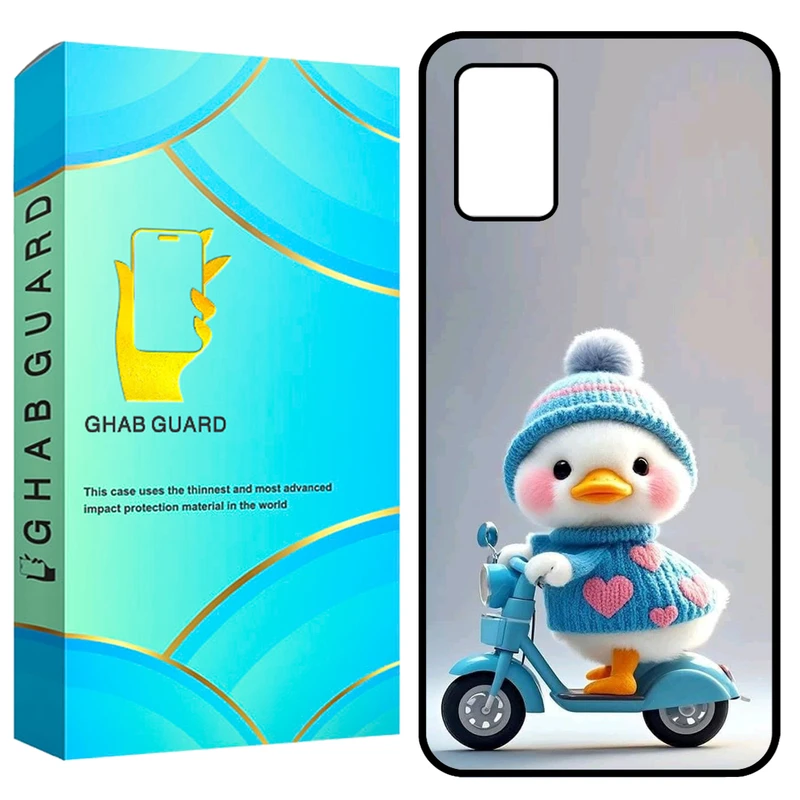 کاور قاب گارد طرح اردک مدل GCHPA03S مناسب برای گوشی موبایل سامسونگ Galaxy A02s / M02s / A03s  