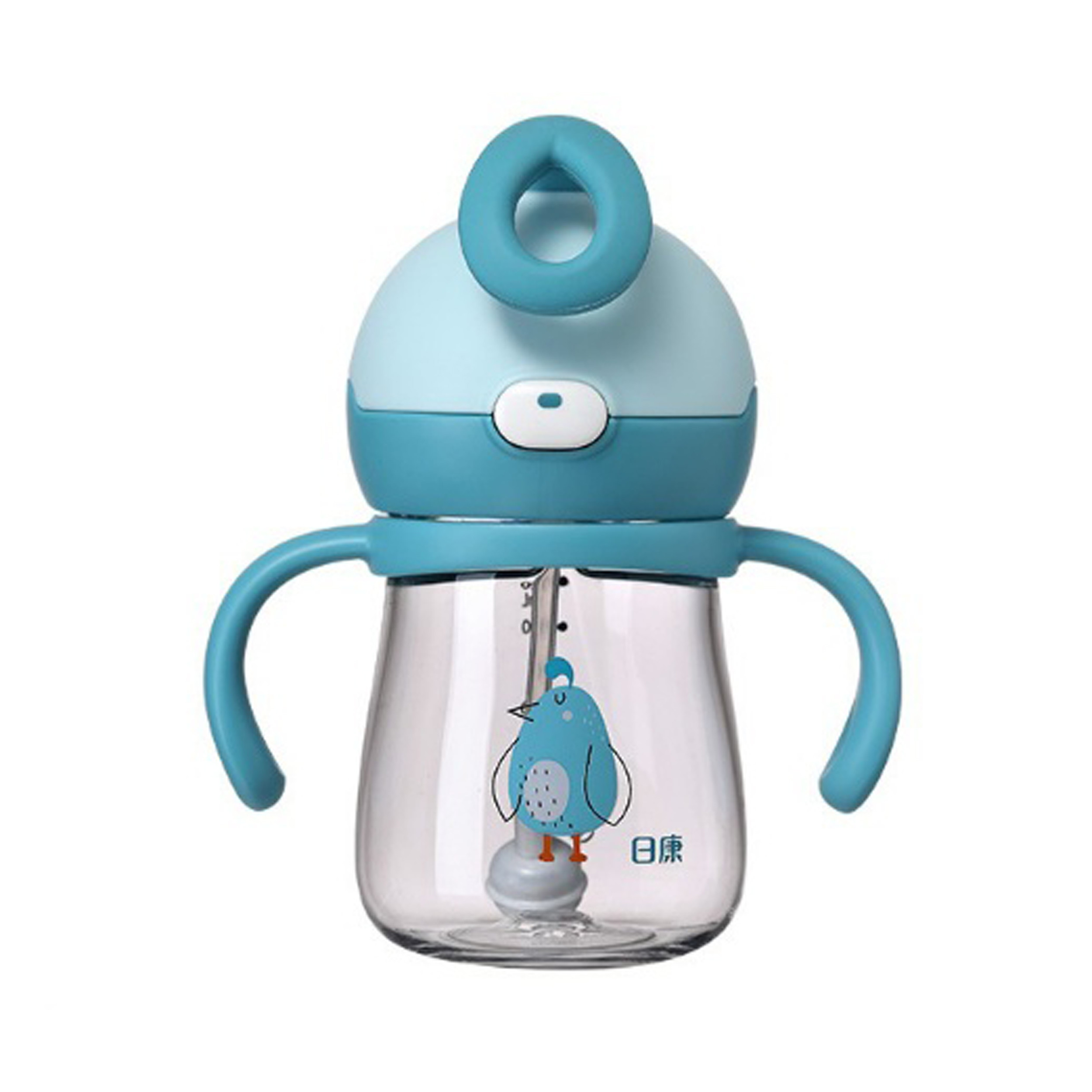 لیوان آبمیوه خوری نی دار رووکو مدل Rk1028.1 حجم 220 میلی لیتر