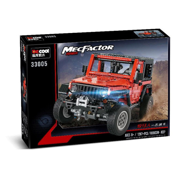 ساختنی دکول مدل جیپ رانگلر