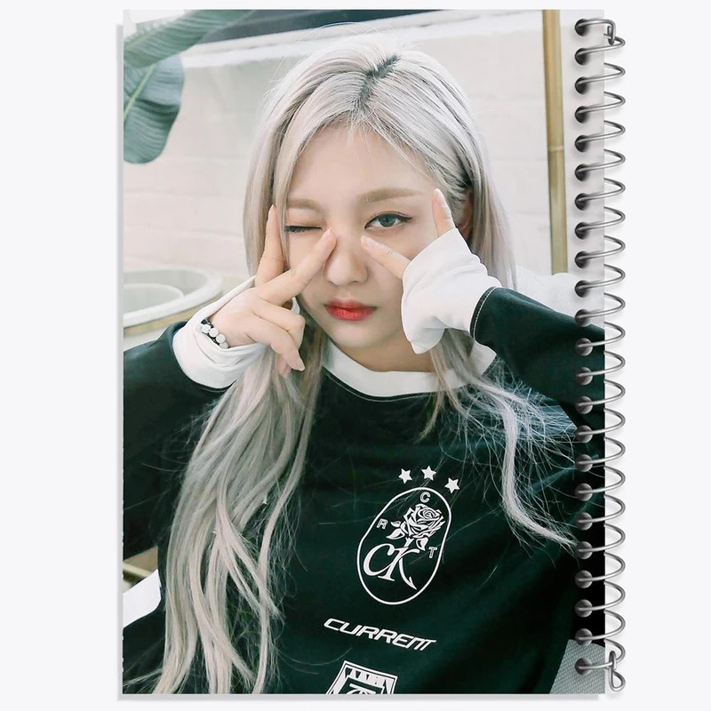 دفتر مشق 50 برگ خندالو مدل نینگ نینگ گروه آسپا Aespa کد 19722