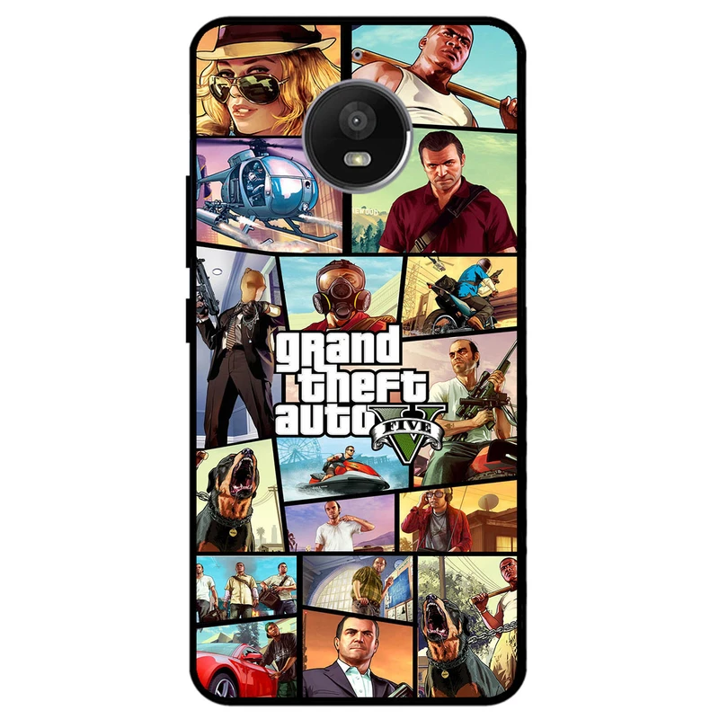 کاور مگافون طرح جی تی ای مدل 8240 مناسب برای گوشی موبایل موتورولا Moto E4 Plus