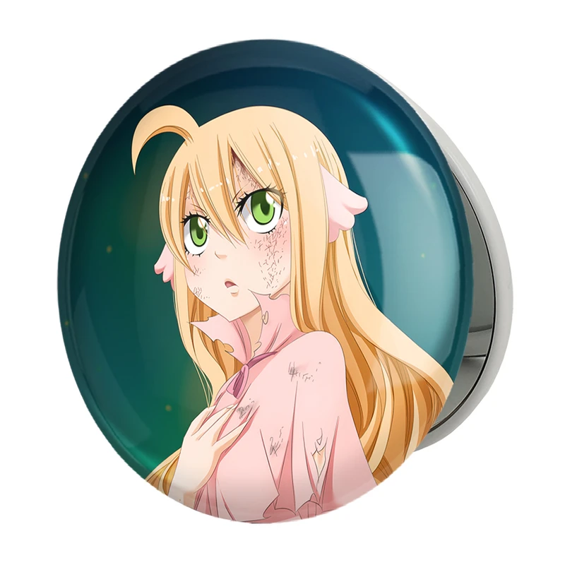 آینه جیبی خندالو طرح میویس انیمه فری تیل Fairy Tail مدل تاشو کد 16516 