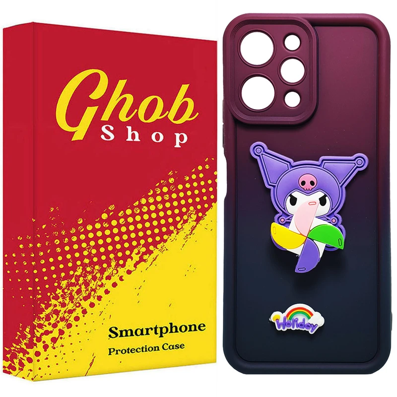 کاور قاب شاپ مدل SPN01 طرح فانتزی مناسب برای گوشی موبایل شیائومی Redmi 12 4G / Redmi 12 5G / Redmi 12R / Poco M6 Pro 5G