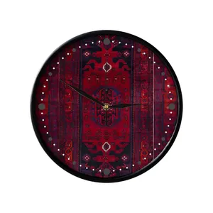 ساعت دیواری مدوپد طرح فرش کردی مدل C-Kordi05