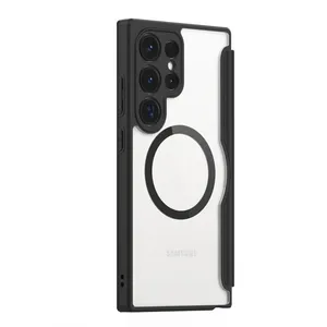 کیف کلاسوری دوکس دوکیس مدل Skin X Pro مناسب برای گوشی موبایل سامسونگ Galaxy S25 Ultra