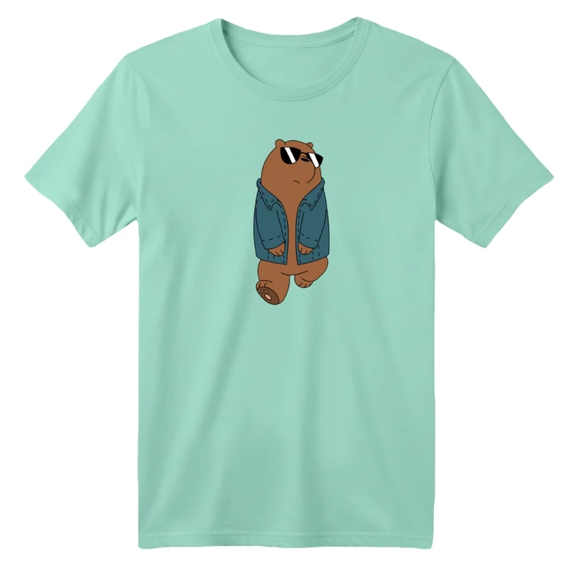 تی شرت آستین کوتاه بچگانه مدل سه خرس کد 02