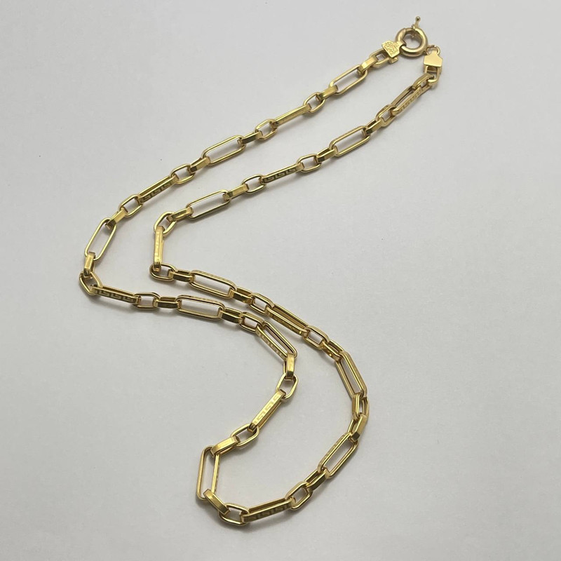 زنجیر طلا 18 عیار زنانه مدل Z001 طرح بافت