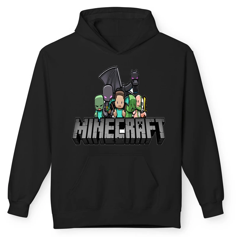 هودی مردانه پاد آفرین مدل گیم ماینکرافت Minecraft game کد 001