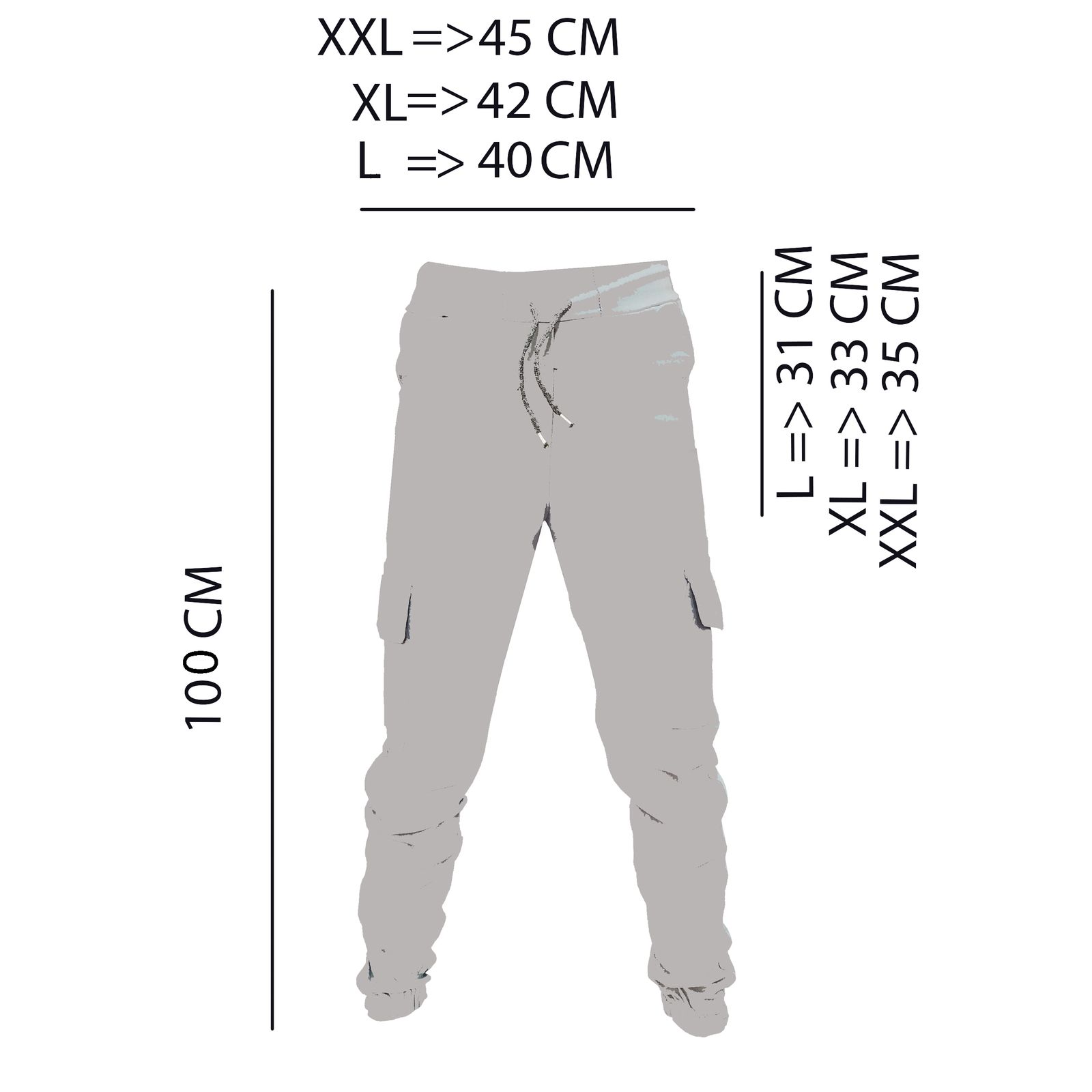 شلوار مردانه کد RR-40191 رنگ مشکی -  - 6
