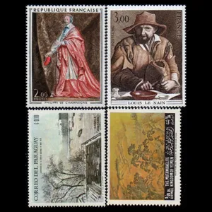 تمبر یادگاری مدل خارجی مجموعه 4 عددی 