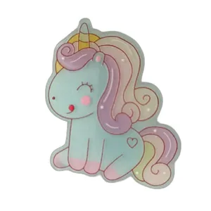 گیره مو دخترانه مدل اسب تک شاخ اکلیلی کد 5086