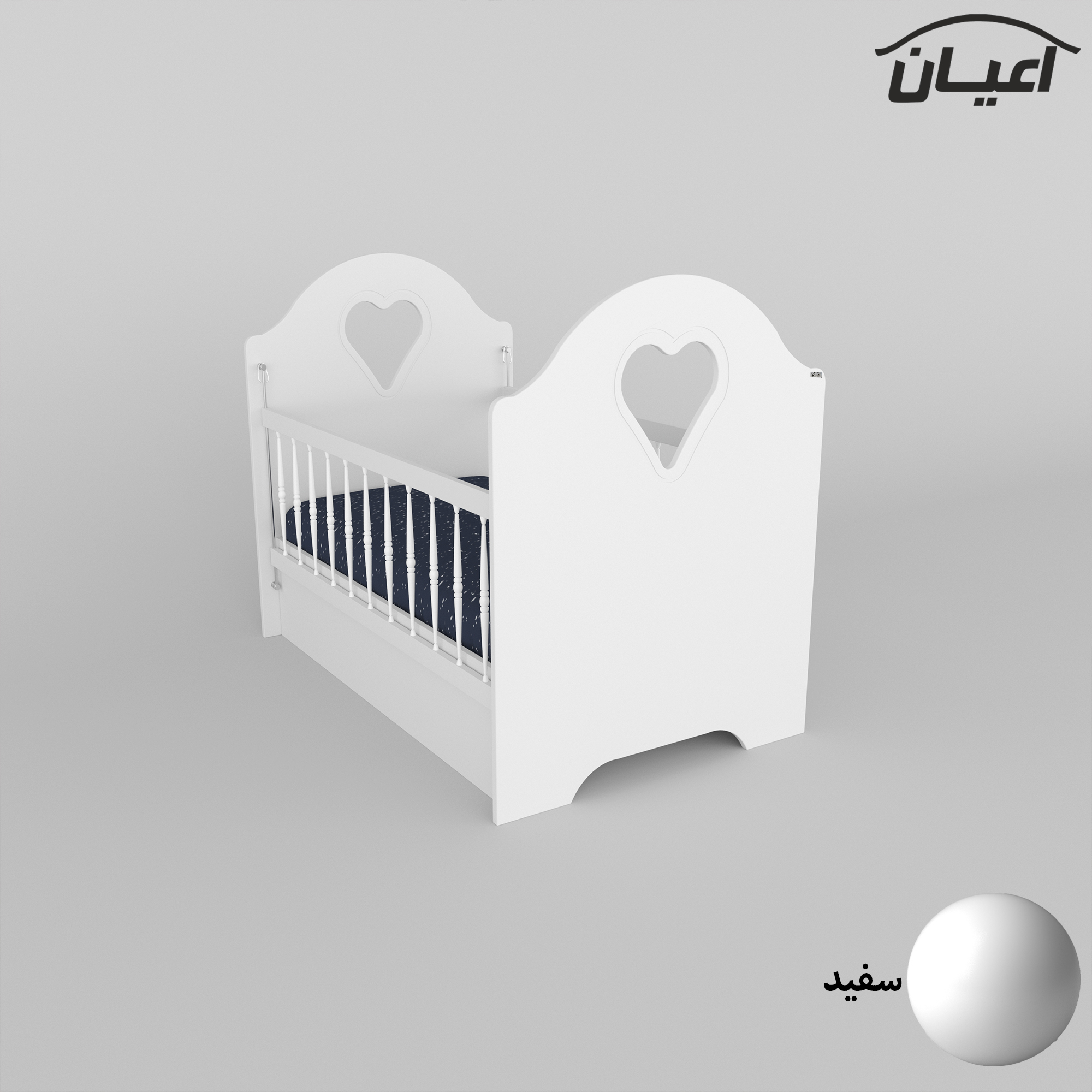 تختخواب کودک اعیان مدل FH746