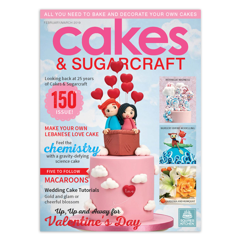 مجله Cakes & Sugarcraft فوریه/مارچ 2019