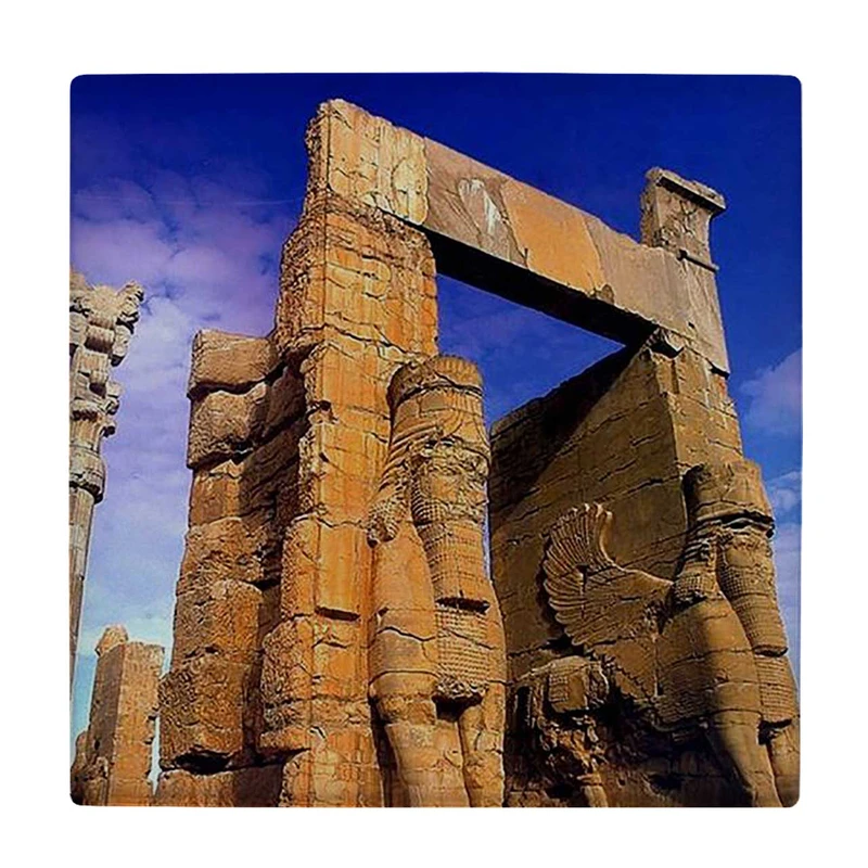  زیر لیوانی  طرح تخت جمشید کد    6289145_5891