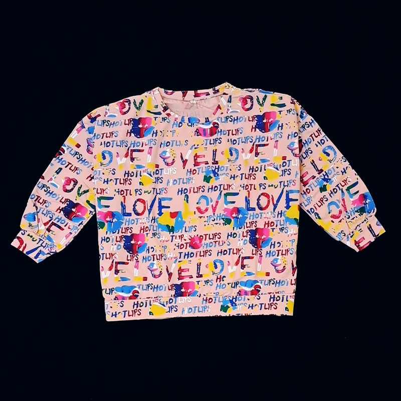 سویشرت زنانه طرح حروف