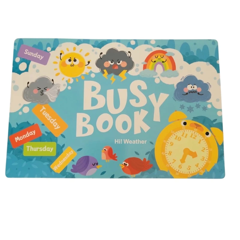 کتاب سرگرمی و آموزشی مدل آب و هوا