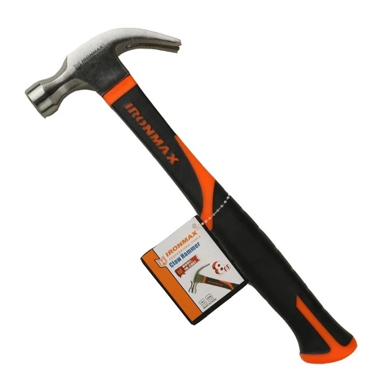 چکش میخ کش آیرونمکس مدل 8OZ وزن 250 گرم