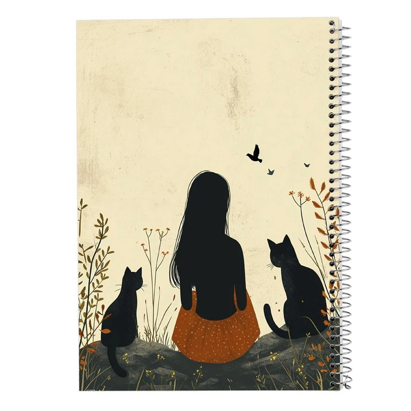 دفتر نقاشی 50 برگ مدوپد مدل موجودات فانتزی کد DF17025