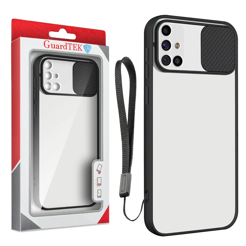 کاور گاردتک مدل Camshield مناسب برای گوشی موبایل سامسونگ Galaxy A71 به همراه بند