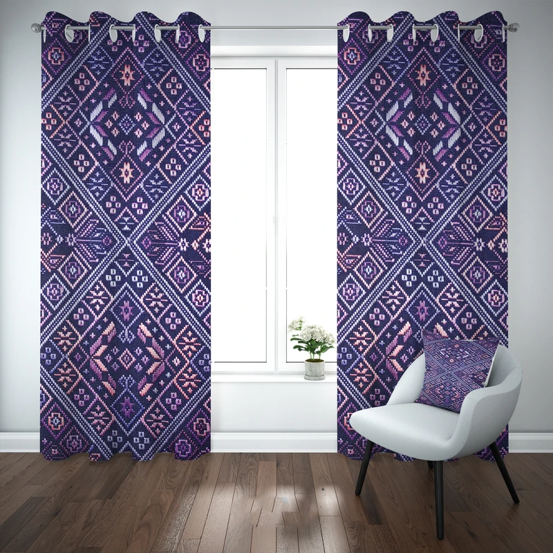 پرده مدل b2606 سایز 140×280 سانتی متر