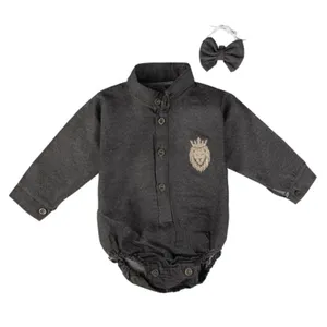 ست بادی و پاپیون نوزادی مدل L-020