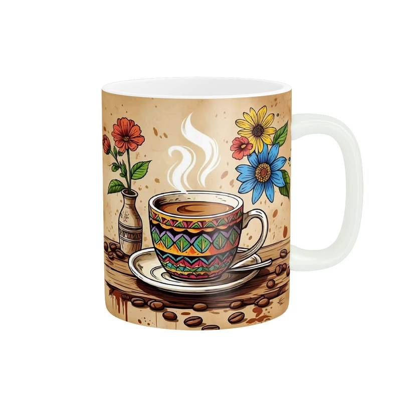 ماگ پاد آفرین طرح فنجون کد 2360