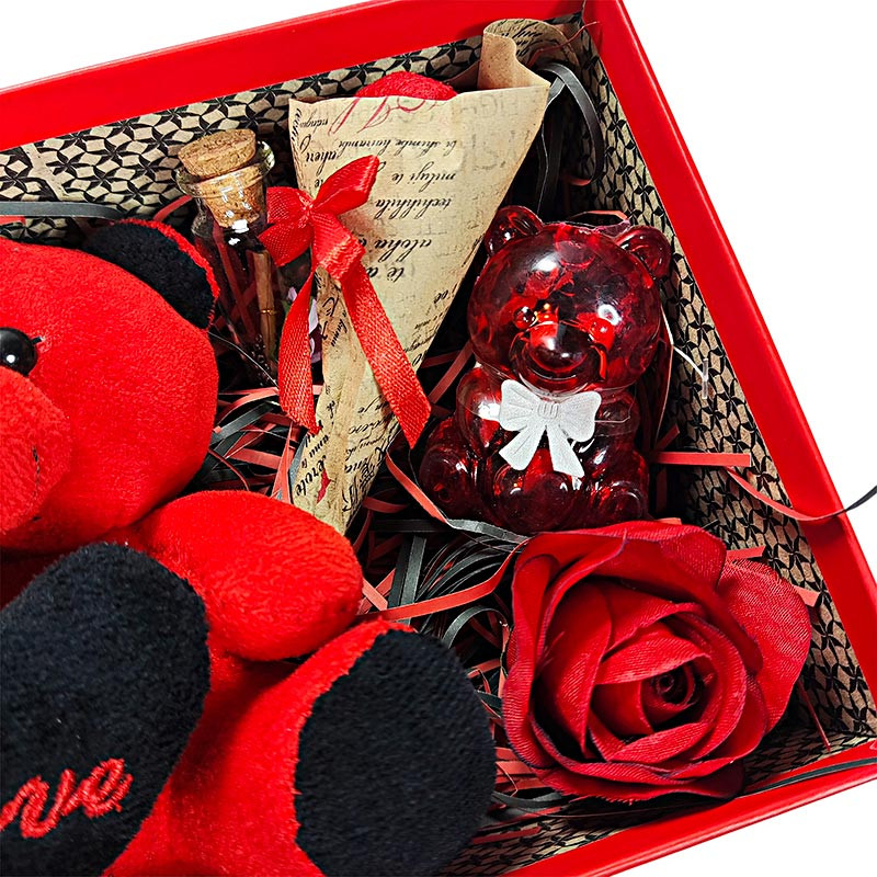 ست هدیه مدل خرس مجموعه 7 عددی