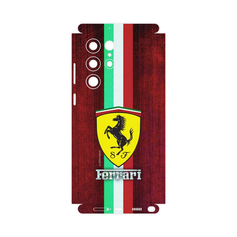 برچسب پوششی ماهوت مدل Ferrari-FullSkin مناسب برای گوشی موبایل سامسونگ Galaxy S22 Ultra 5G