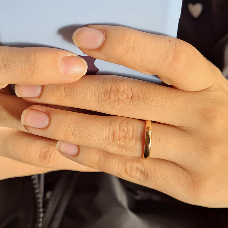 انگشتر ژوپینگ مدل رینگ ساده 3mm انگشتر ژوپینگ مدل رینگ ساده 3mm