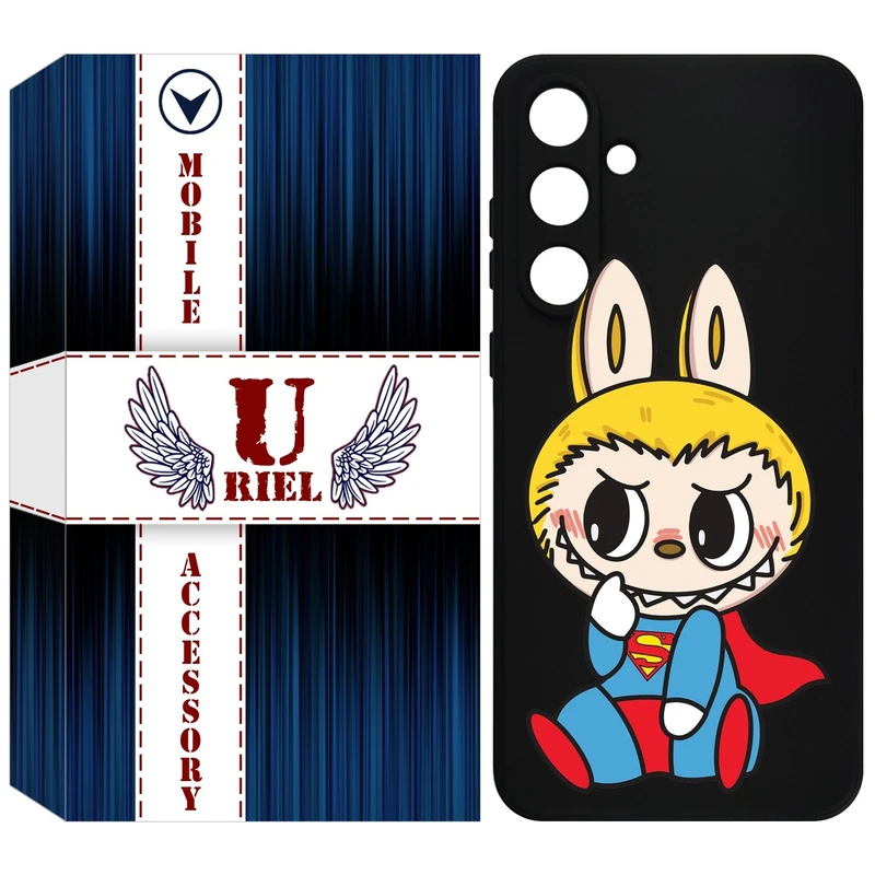 کاور یوریل مدل KSH کد 147 طرح عروسک لبوبو مناسب برای گوشی موبایل سامسونگ Galaxy A35