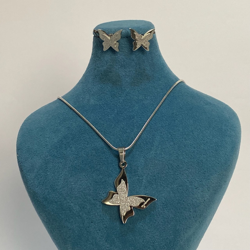 نیم ست دخترانه مدل پروانه112