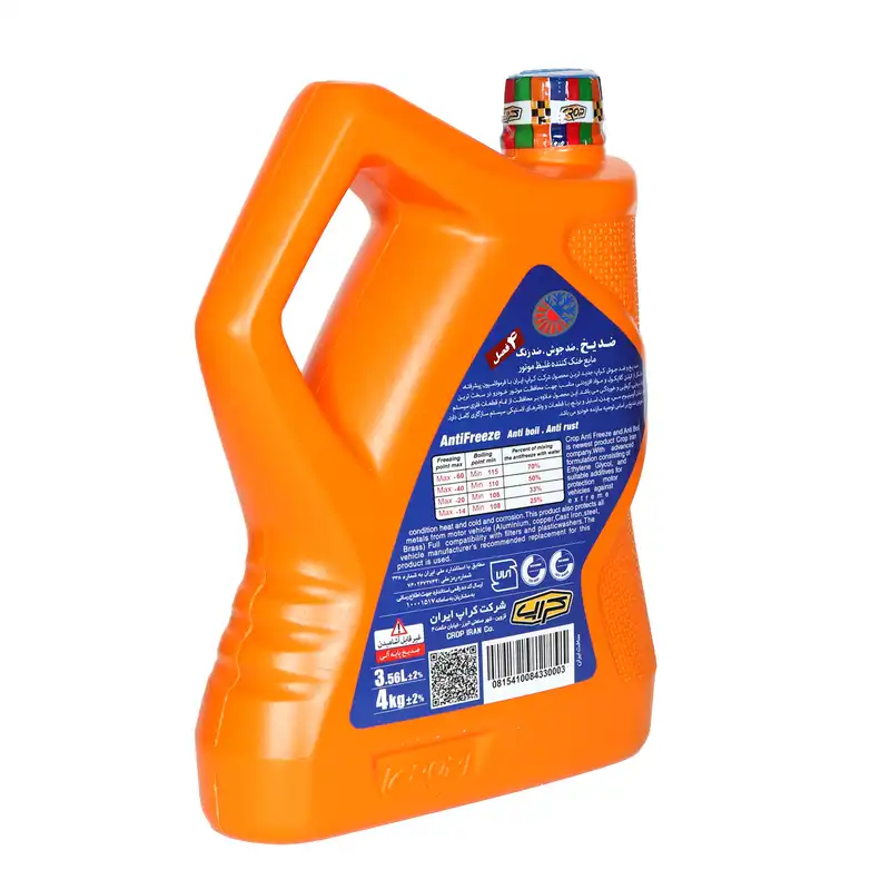 ضد یخ و ضد جوش و ضد زنگ خودرو کراپ مدل Anti Freeze حجم 4 لیتر