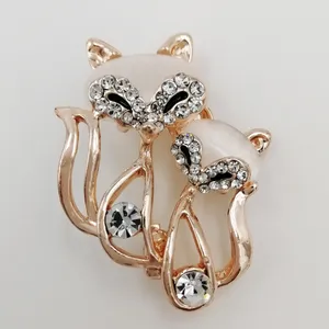 گل سینه زنانه مدل روباه کد rstt220