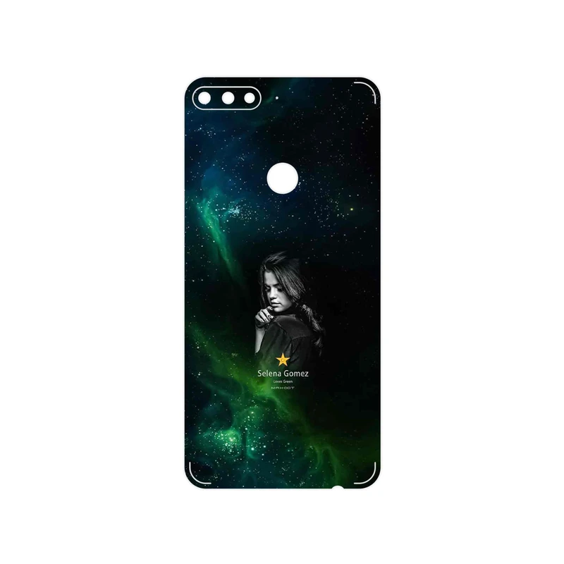برچسب پوششی ماهوت مدل Selena Gomez مناسب برای گوشی موبایل هوآوی Y7 Prime 2018