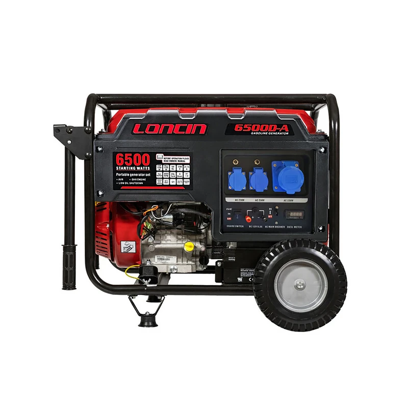 موتور برق بنزینی 13 اسب بخار لانسین مدل LC6500D-AS