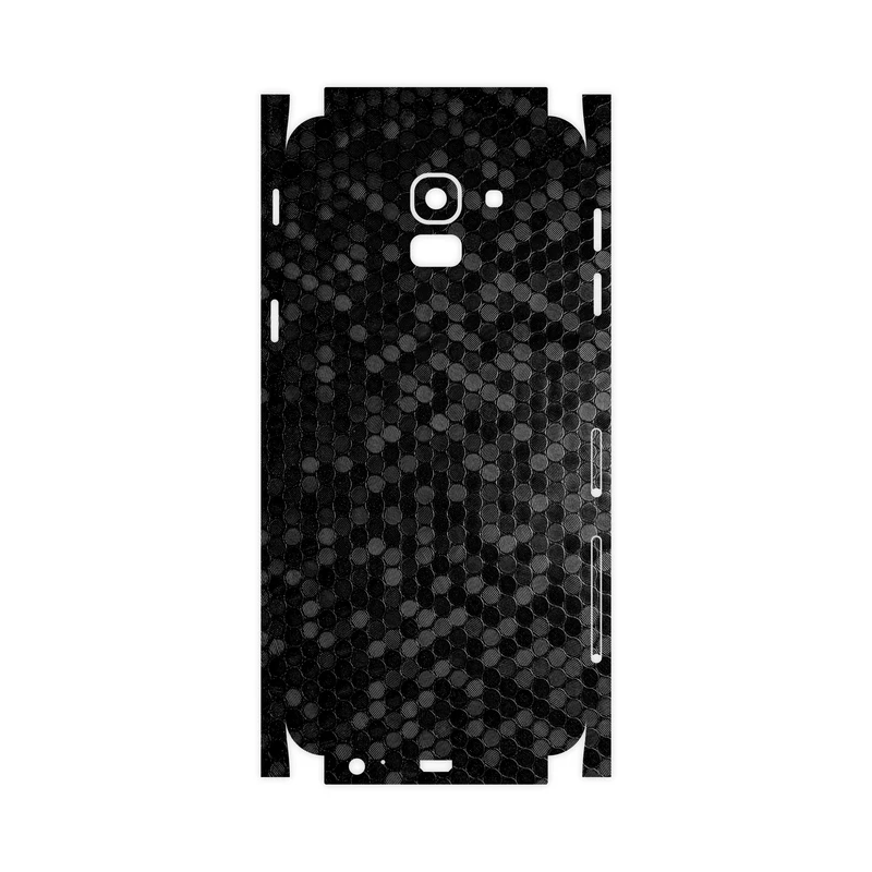 برچسب پوششی ماهوت مدل Honey-Comb-Circle-FullSkin مناسب برای گوشی موبایل سامسونگ Galaxy J6