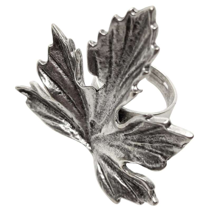 انگشتر زنانه مدل برگ کد ART73