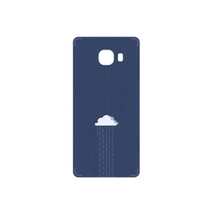 MAHOOT Minimal Data Cloud Cover Sticker for Samsung Galaxy C5