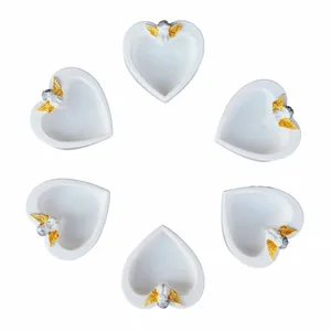 مجموعه ظروف هفت سین 6 پارچه مدل قلب