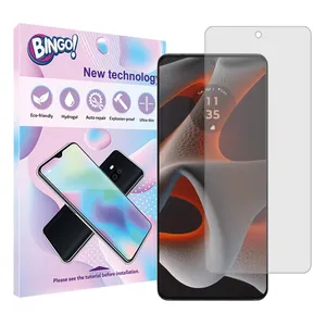 Bingo transparent Model Tough screen protector suitable for Motorola Edge 50 Pro Mobile phone