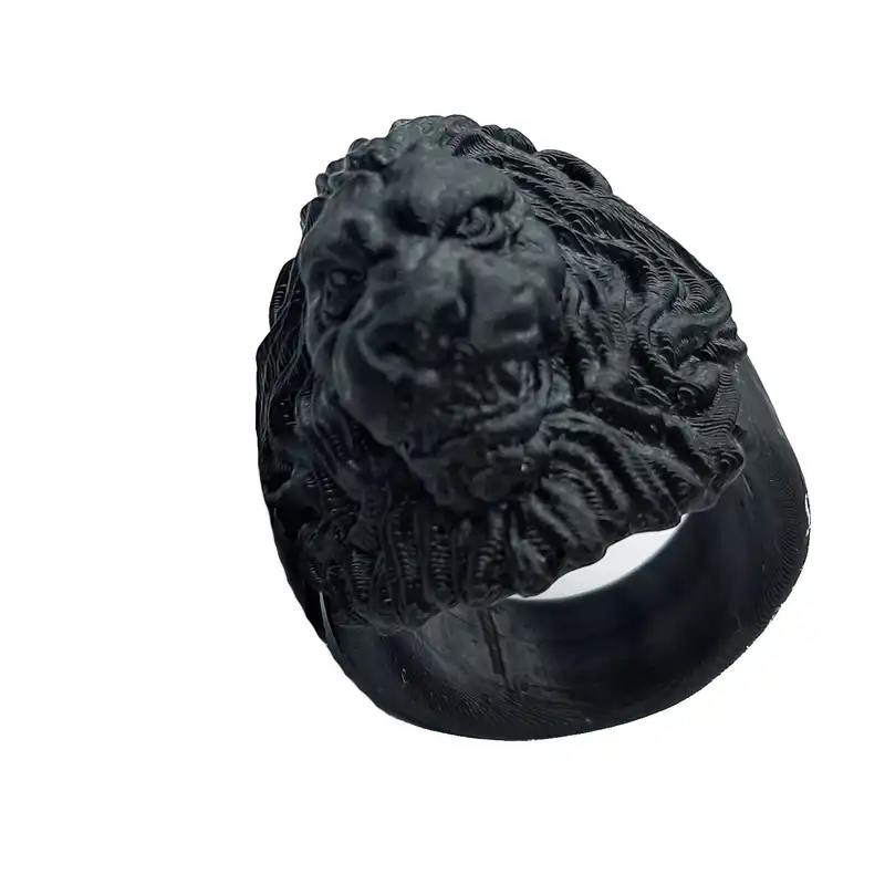 انگشتر مدل اسکلت شیر کد 17.8.1