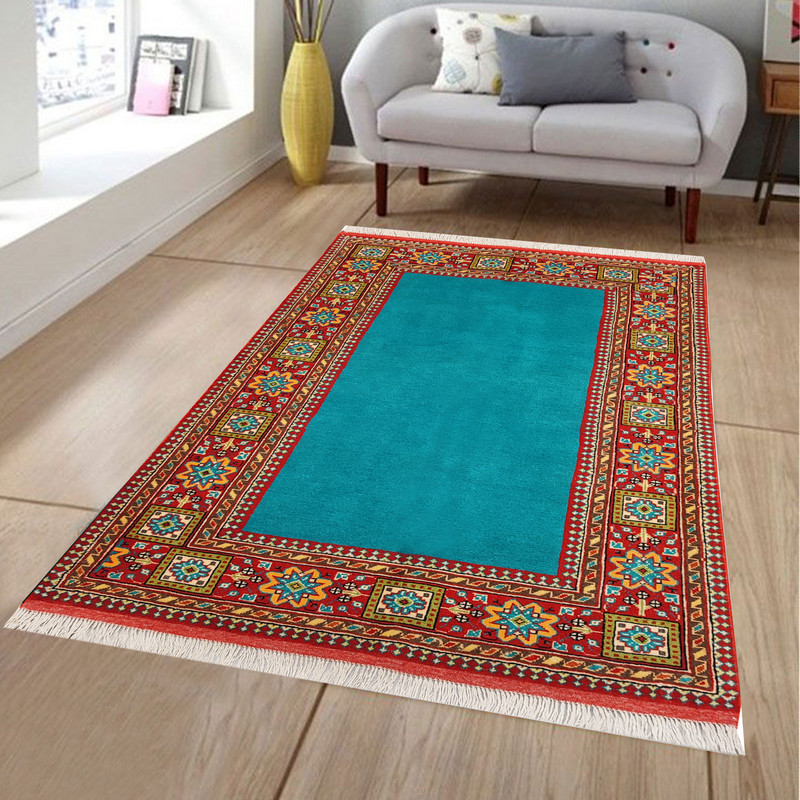 فرش دستبافت یک و نیم متری طرح شیراز کد 191A